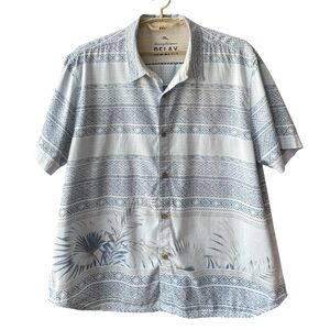 Tommy Bahama Patterned Shirt Big &‎ Tall